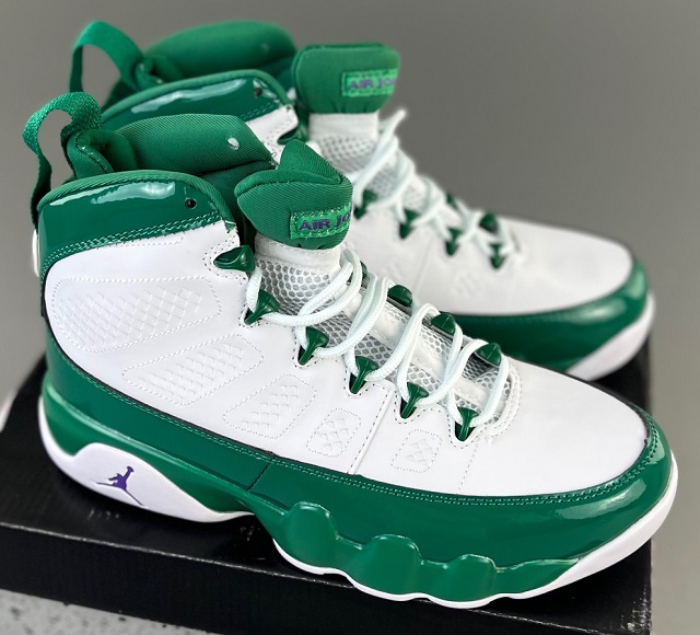 Air Jordan 9 Retro White Green